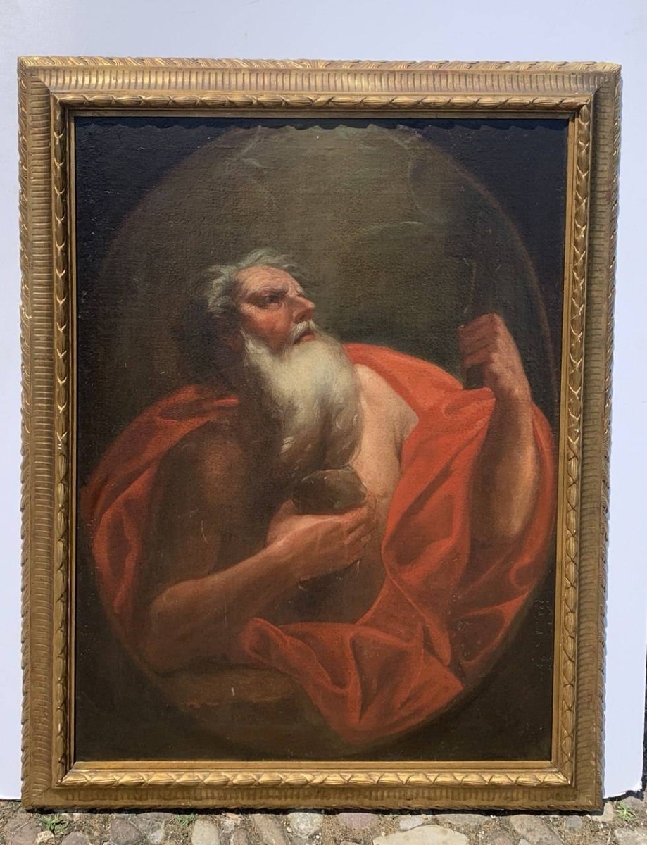 Giovanni Camillo Sagrestani (Firenze 1660 - Firenze 1731) cerchia di - San Girolamo.-photo-4