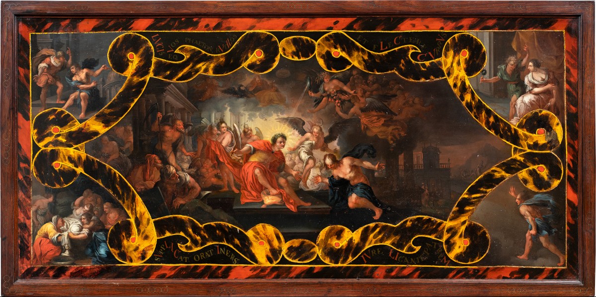 Pittore europeo (XVII-XVIII sec.) - Elio e Fetonte.