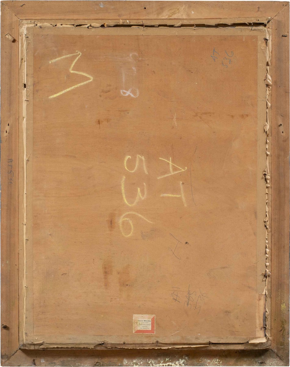 Pittore italiano (XIX-XX sec.) - Natura morta con vaso di fiori.-photo-3