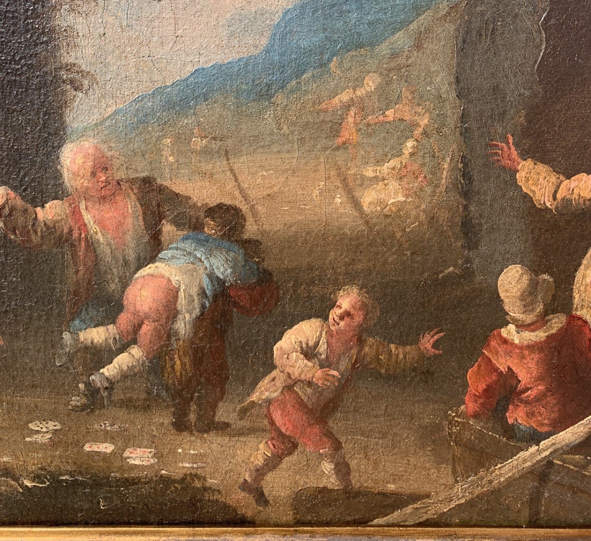 Matteo Ghidoni, detto Matteo dei Pitocchi (Firenze 1626 - Padova 1700) - Scena di genere.-photo-1