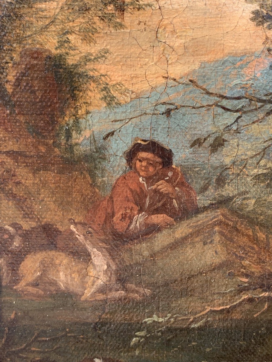 Adriaen de Grijef (Leida 1657 - Bruxelles 1722) - Il ritorno dalla caccia.-photo-1