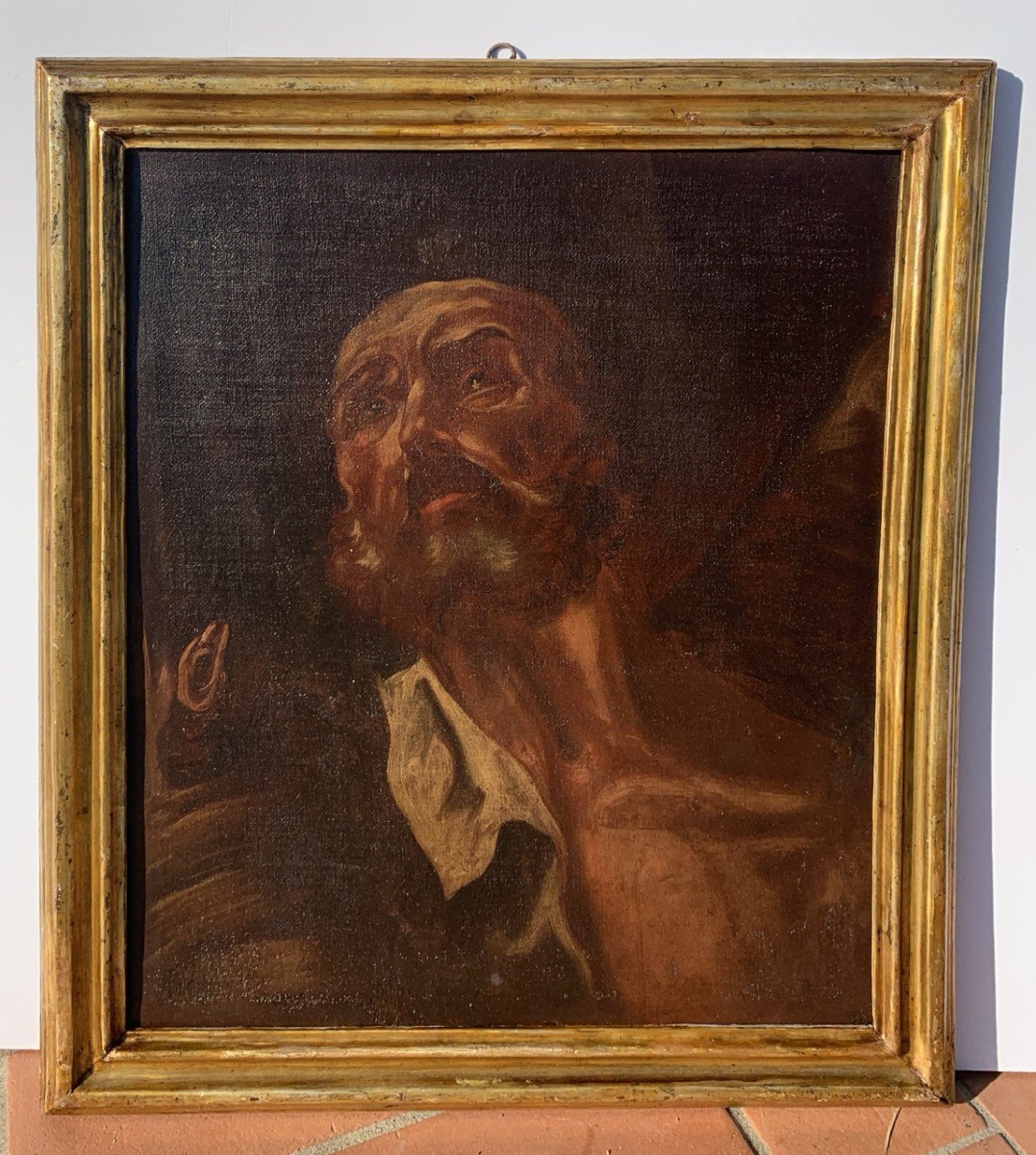 Giambattista Piazzetta (Venezia 1683 - Venezia 1754) cerchia di - Sei apostoli a mezzobusto.-photo-2