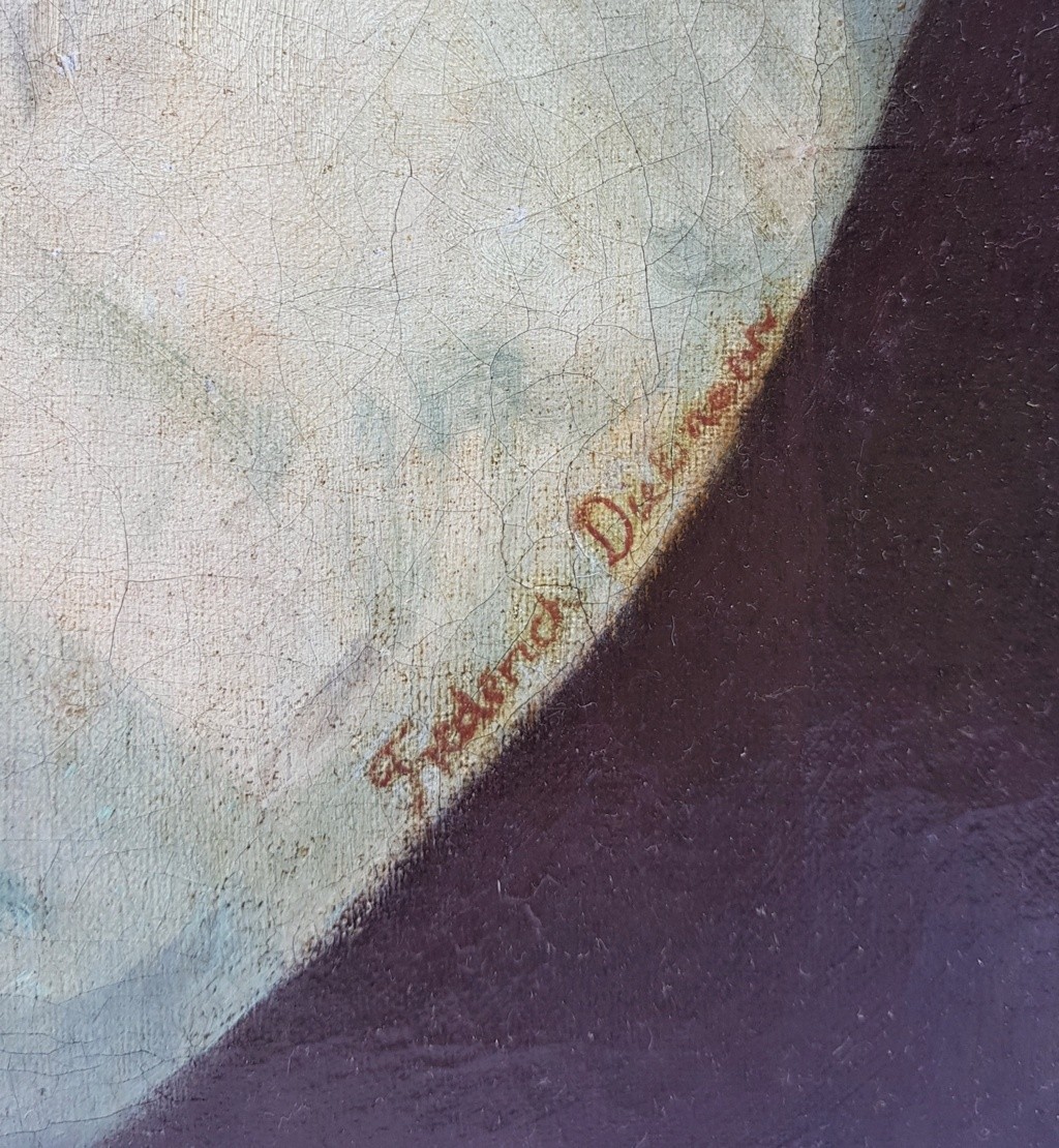 Frederick Dielman (Hannover 1847 – Washington 1935) - Ritratto di donna.-photo-2