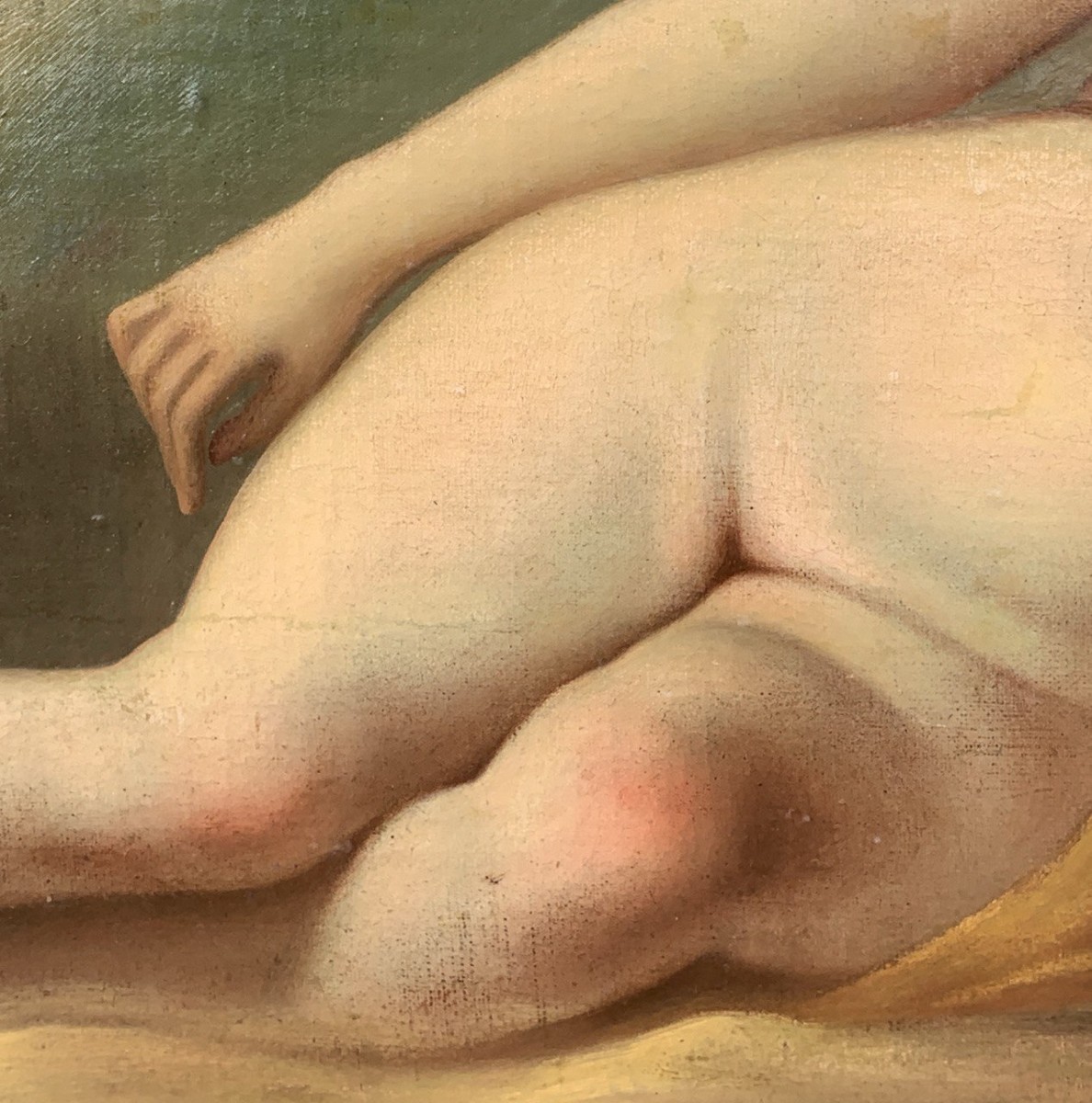 Pittore italiano (XVIII-XIX sec.) - Nudo femminile.-photo-2