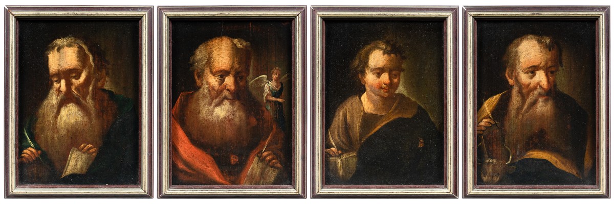 Pittore italiano (XVIII sec.) - Quattro Evangelisti.