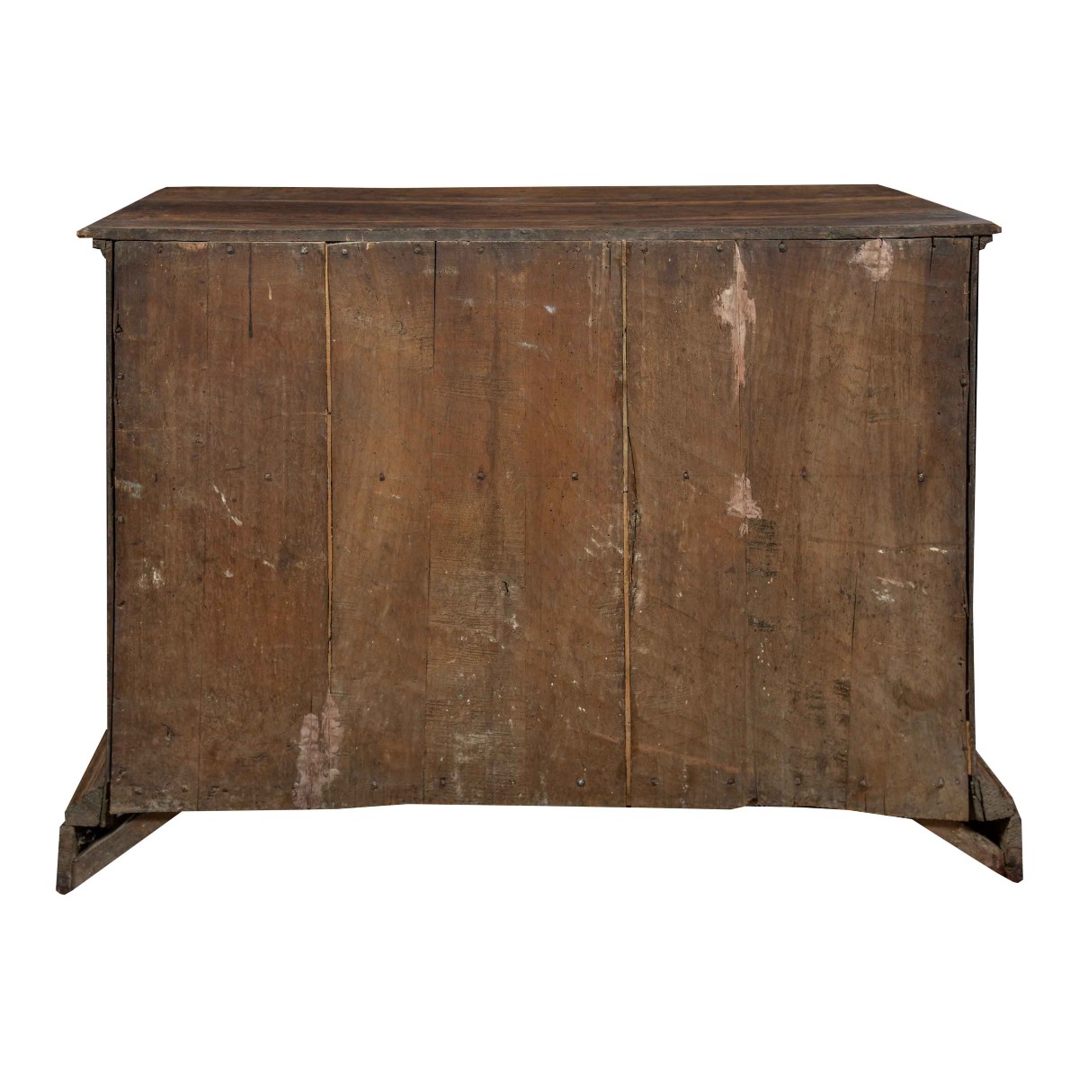 Cassettone in legno massello con intarsi a scene di caccia. Verona, XVII secolo.-photo-4