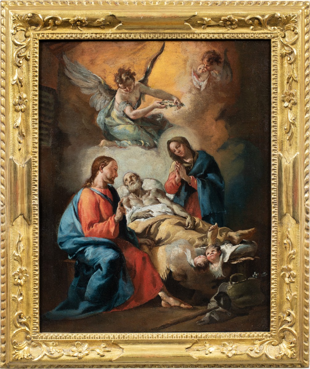 Francesco Zugno (Venezia 1709 - Venezia 1787) - Transito di S. Giuseppe.