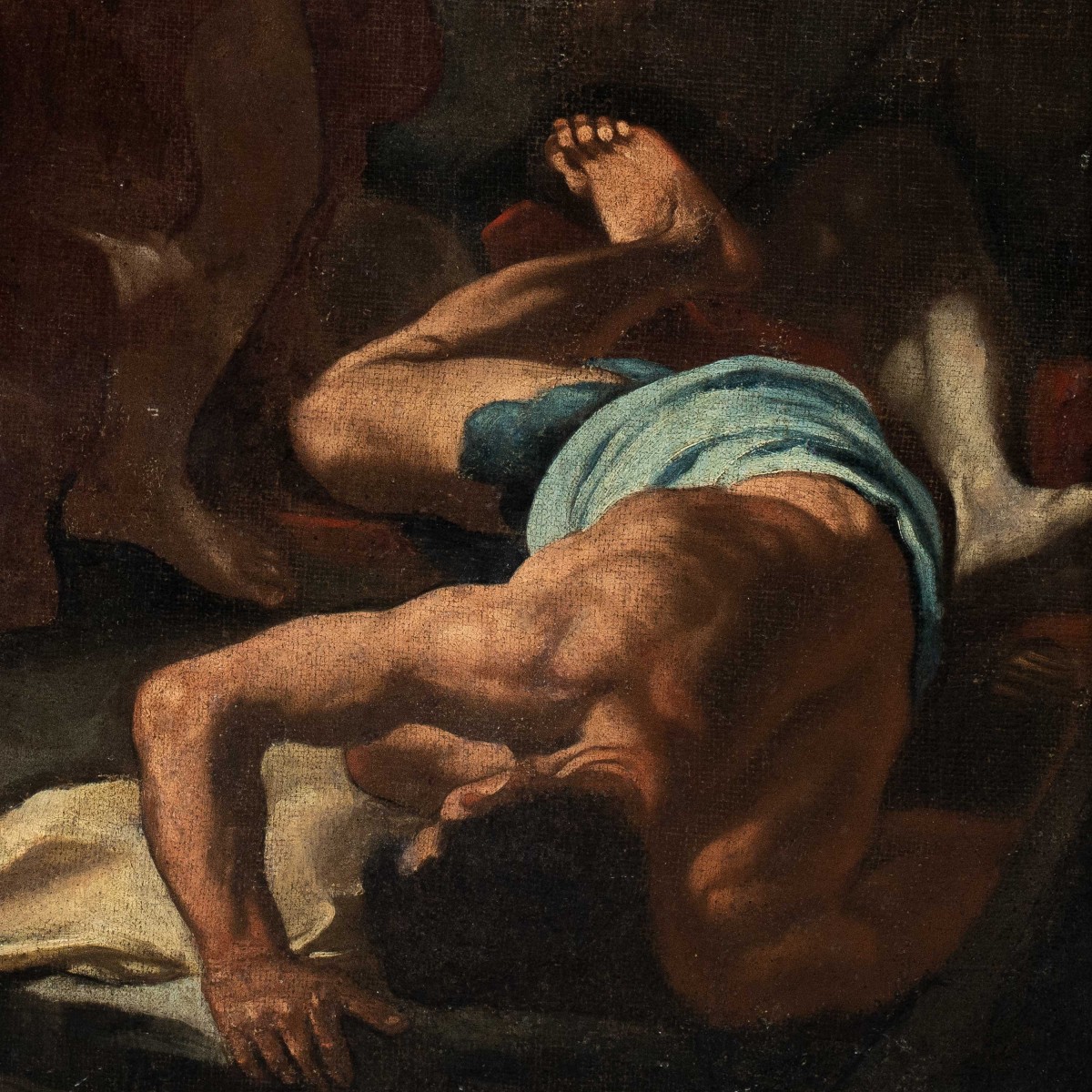 Francesco Solimena (Canale di Serino 1657 - Barra 1747) bottega di - Allegoria dell’America.-photo-2