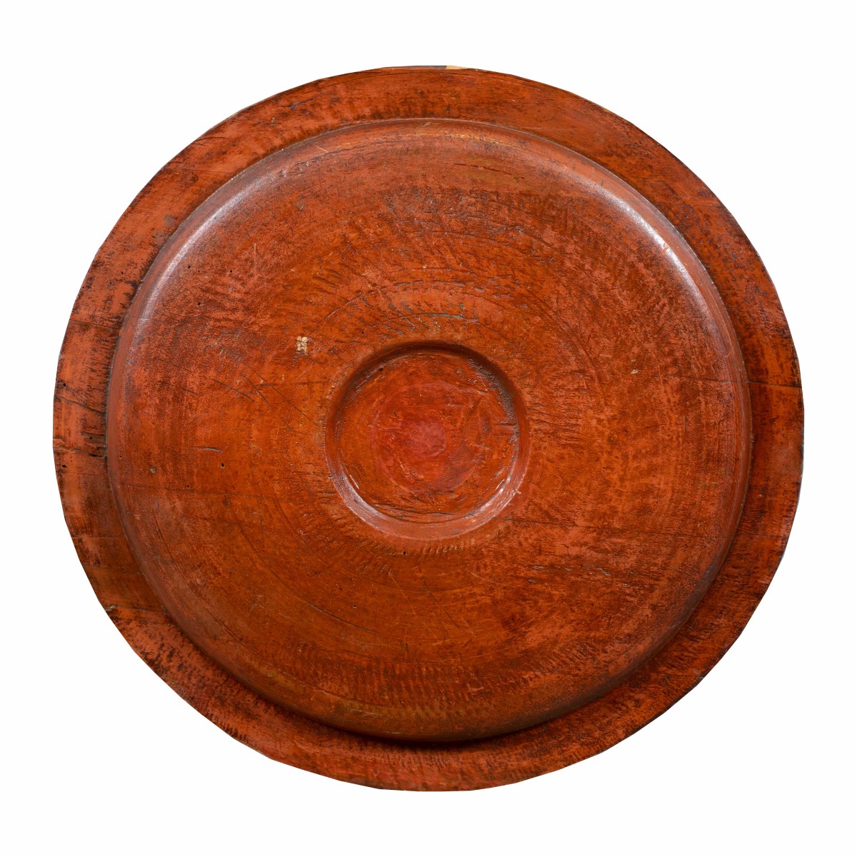 Vassoio in legno laccato ad “Arte Povera”. Torino, XVIII secolo.-photo-4