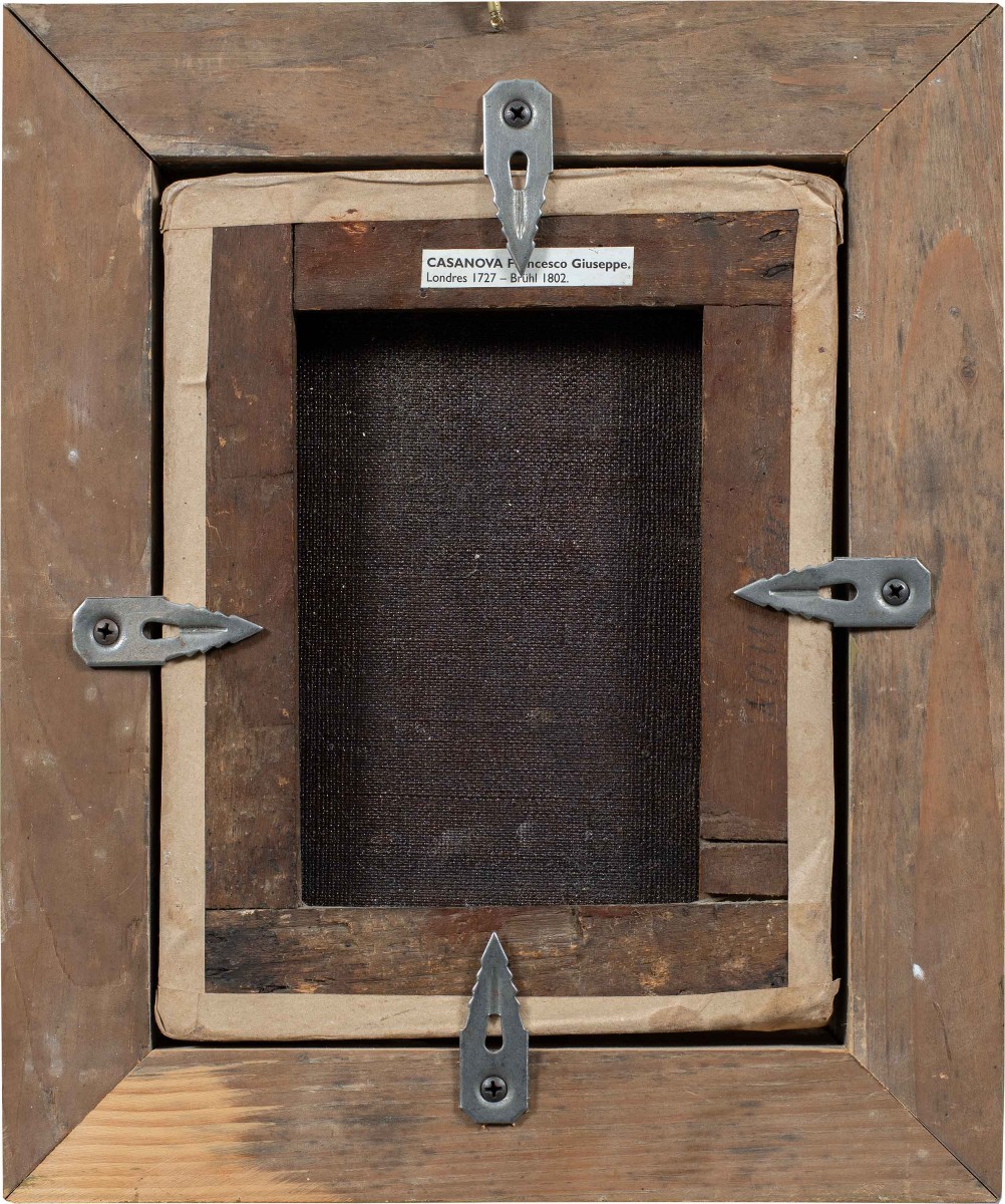 Francesco Casanova (Londra 1727 – Mödling 1803) - Scena di battaglia a cavallo.-photo-3