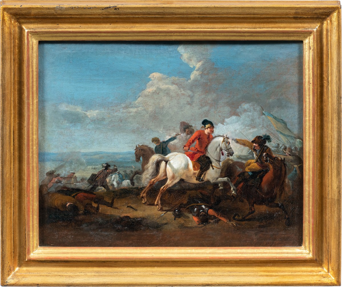 Francesco Casanova (Londra 1727 – Mödling 1803) - Battaglia cavalleresca.