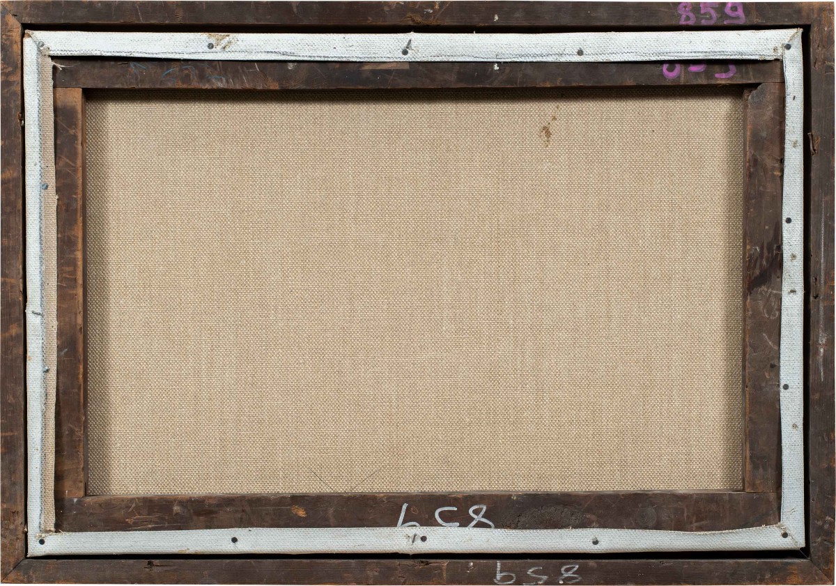 Pittore europeo (fine XIX sec.) - Paesaggio con mulino e ruscello.-photo-3