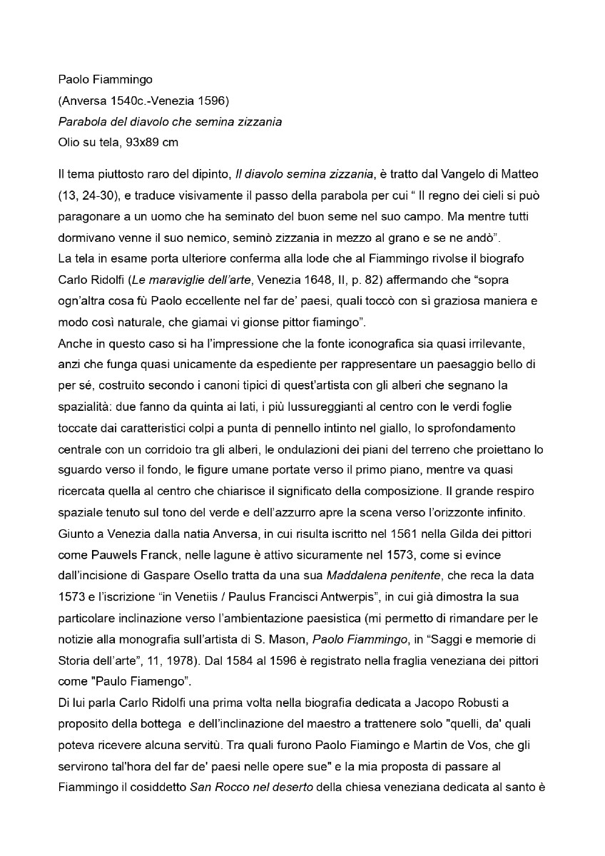 Pauwels Franck, detto Paolo Fiammingo (XVI) - Parabola del diavolo che semina zizzania.-photo-3