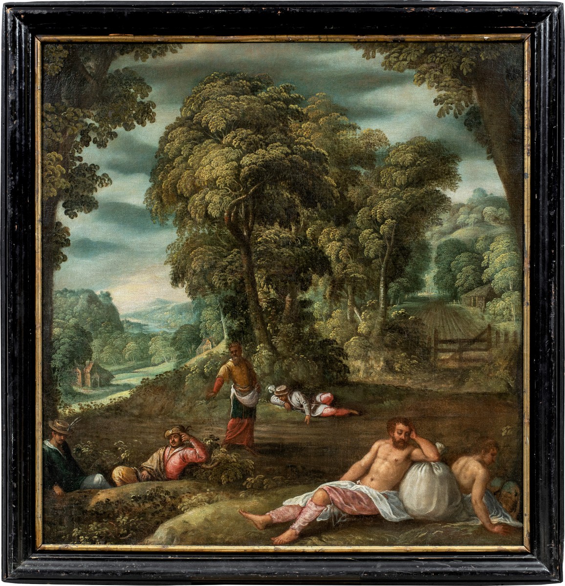 Pauwels Franck, detto Paolo Fiammingo (XVI) - Parabola del diavolo che semina zizzania.