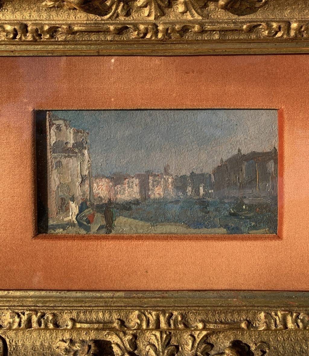 Beppe Ciardi (Venezia 1875 - Quinto di Treviso 1932) - Trittico di vedute venenezia.-photo-3