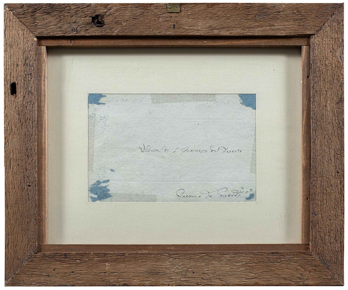 Giacomo Guardi (1764 - 1835) - Venezia, veduta dell’isola di S. Francesco del Deserto.-photo-3