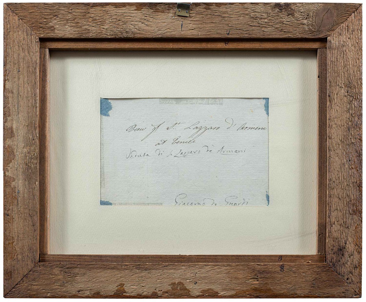 Giacomo Guardi (1764 - 1835) - Venezia, veduta dell’isola di S. Lazzaro degli Armeni.-photo-3