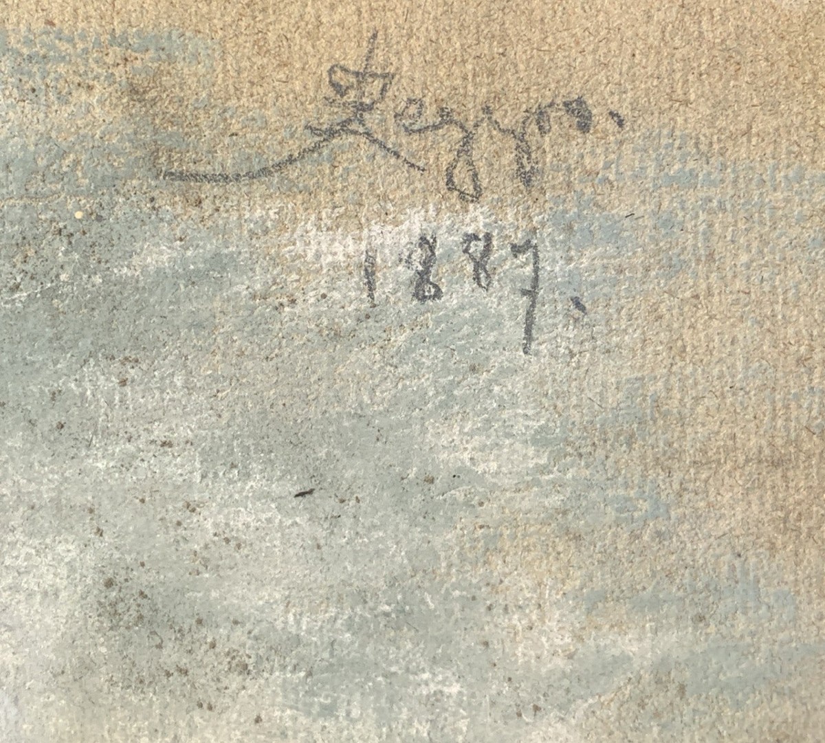 Alessandro Zezzos (Venezia 1848  Vittorio Veneto 1914) - Ritratto di giovane venditore.-photo-2