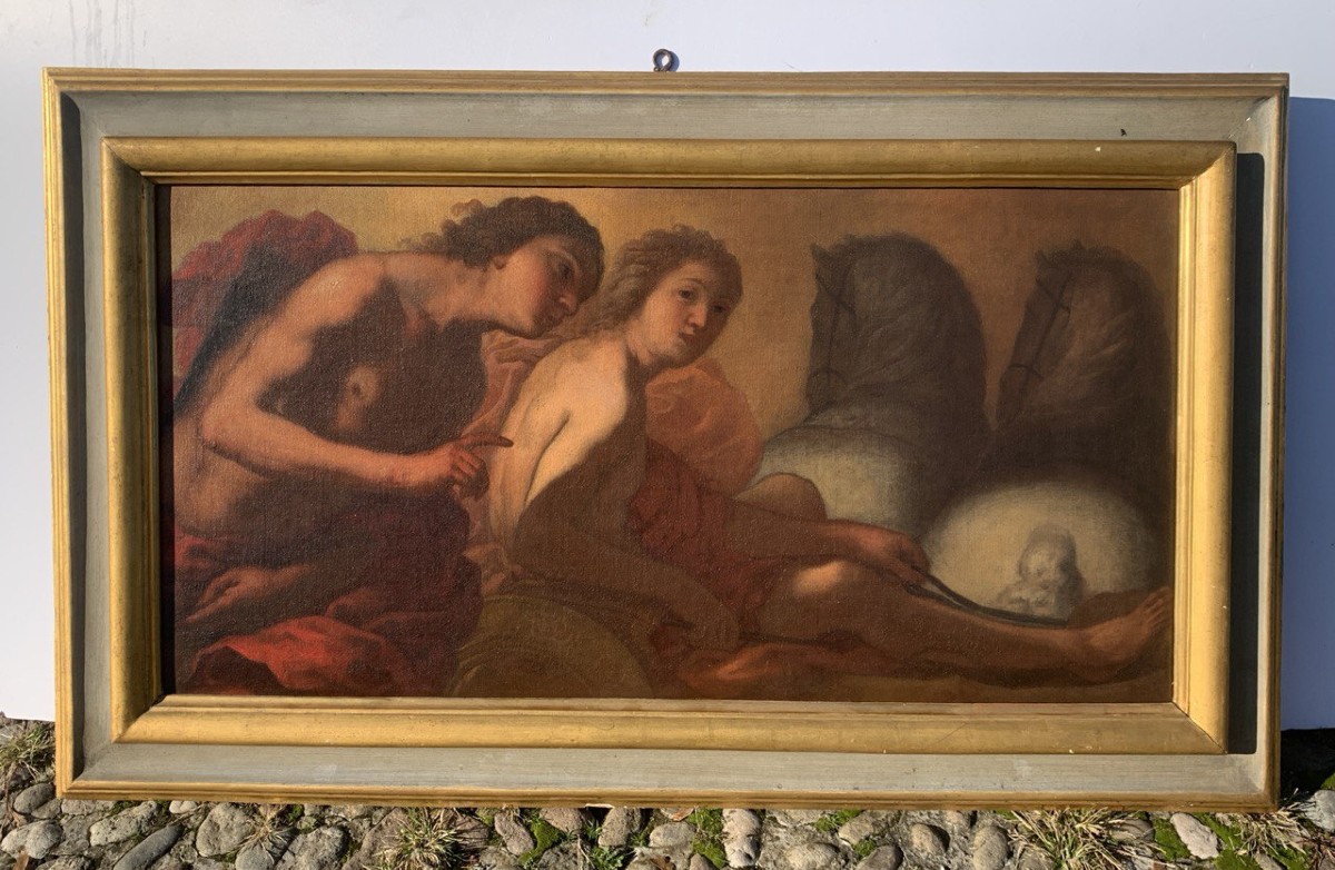 Pittore veneto (XVII sec.) - Il Carro di Apollo.-photo-4