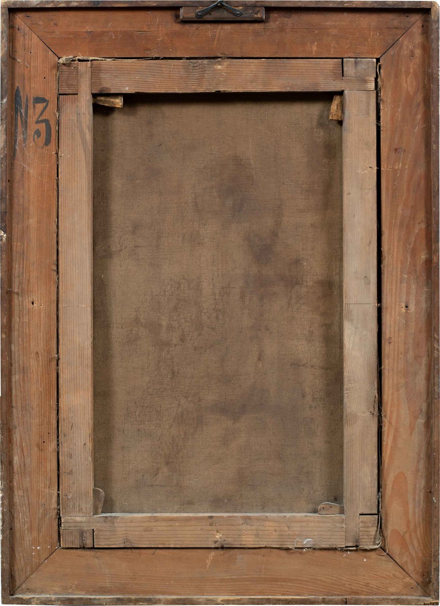 Pittore italiano (attivo nel XIX-XX sec.) - Ritratto di bambino aristocratico.-photo-4