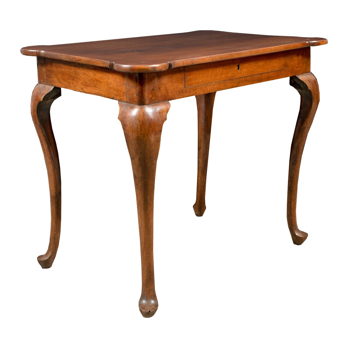 Tavolino scrittoio in legno di noce. Venezia, XVIII secolo.-photo-2