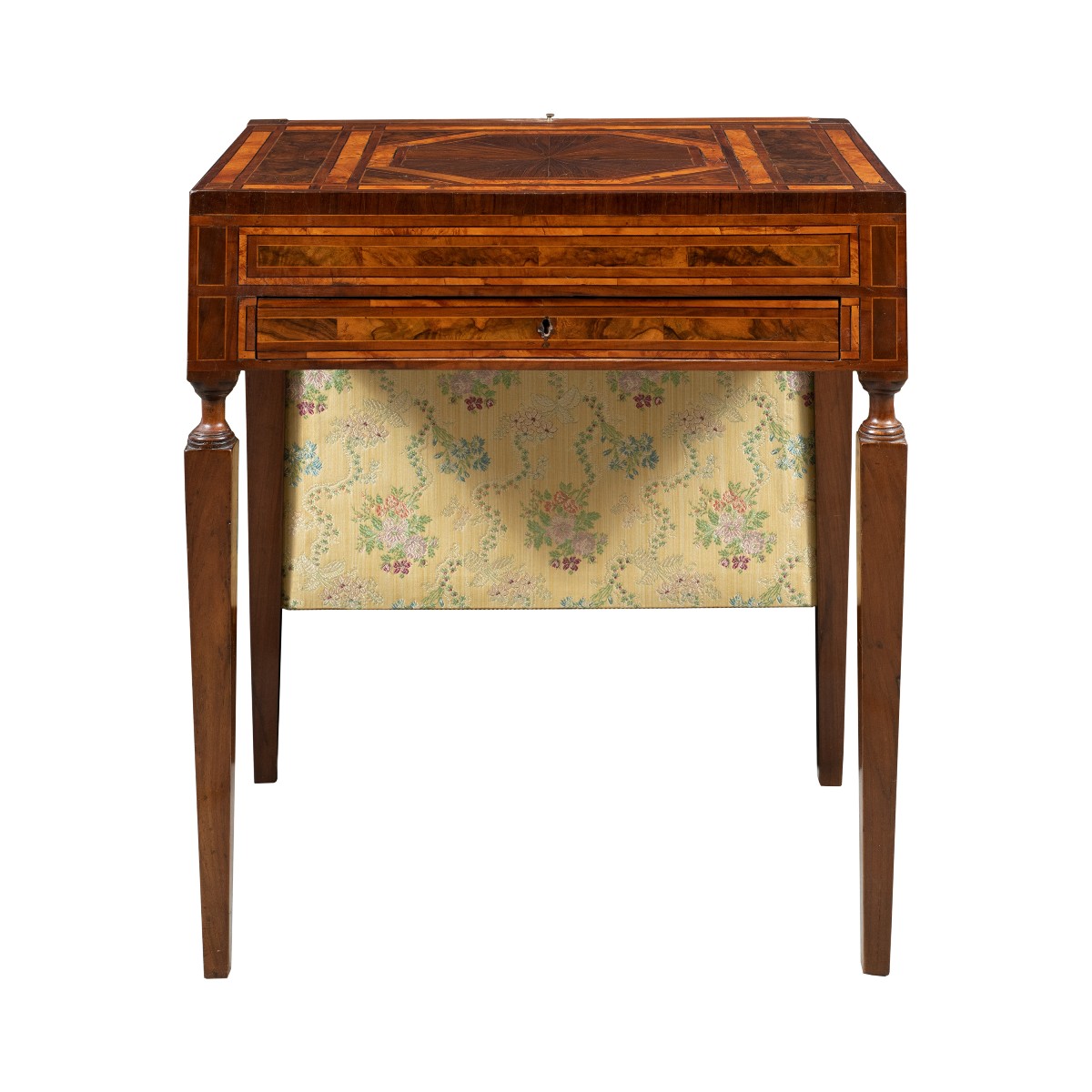Tavolino scrittoio con separè estraibile. Emilia, fine XVIII secolo.-photo-2
