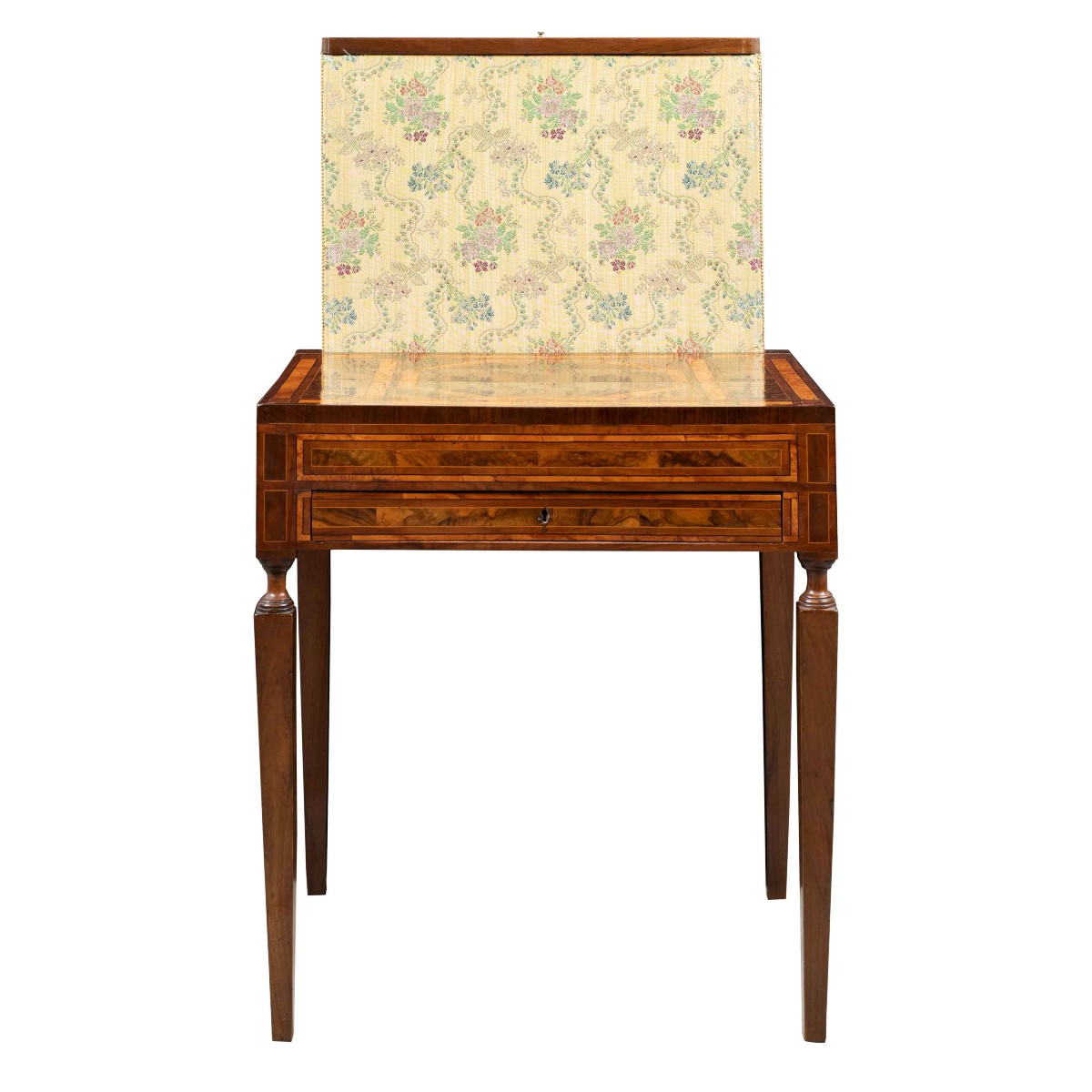 Tavolino scrittoio con separè estraibile. Emilia, fine XVIII secolo.-photo-3