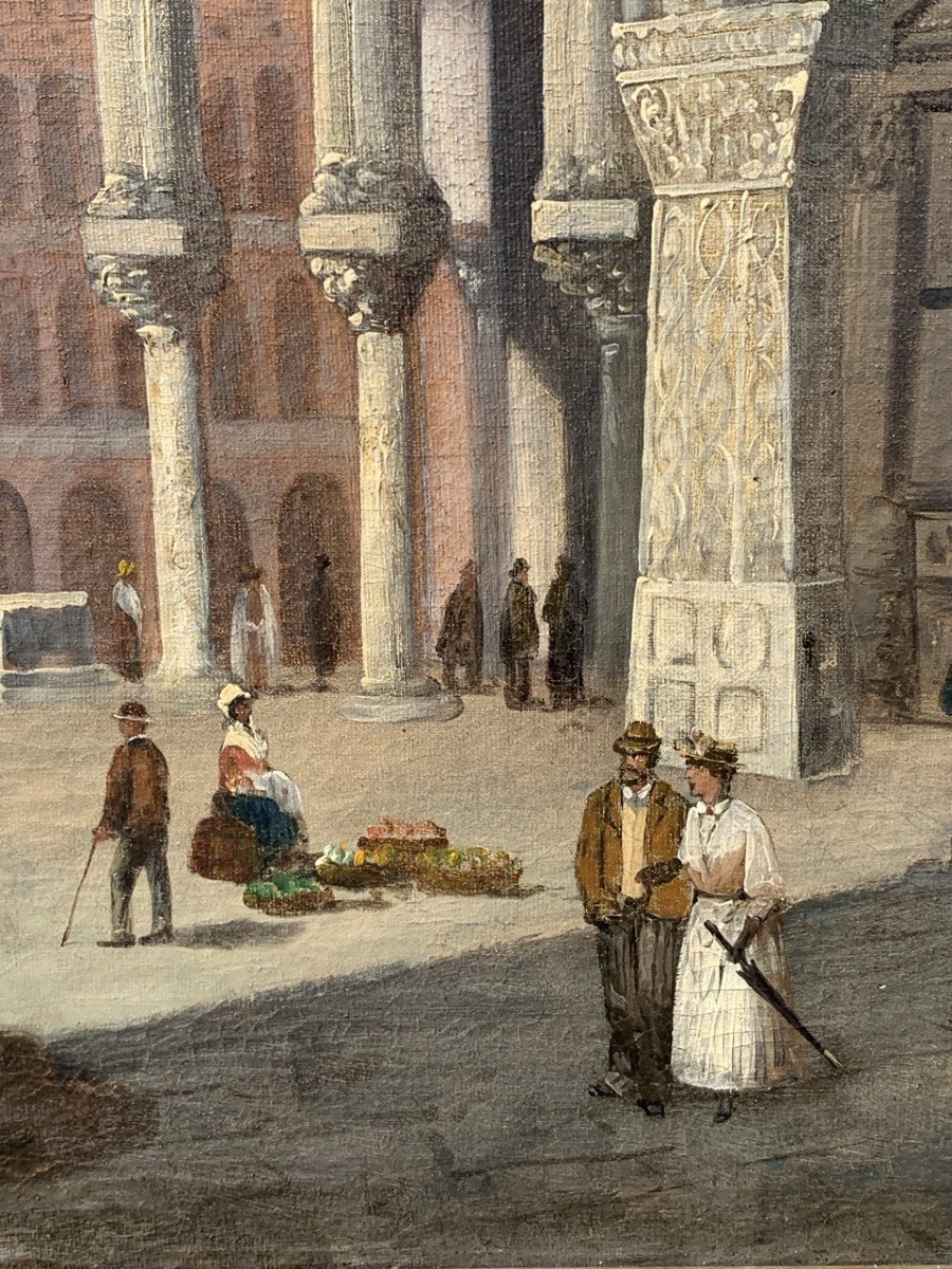 Ippolito Nicolò Spinola di Lerma (Genova 1778 – Torino 1856) - Venezia, veduta Piazza S. Marco.-photo-1
