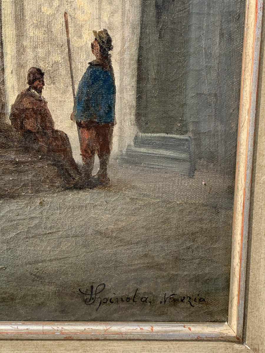 Ippolito Nicolò Spinola di Lerma (Genova 1778 – Torino 1856) - Venezia, veduta Piazza S. Marco.-photo-2