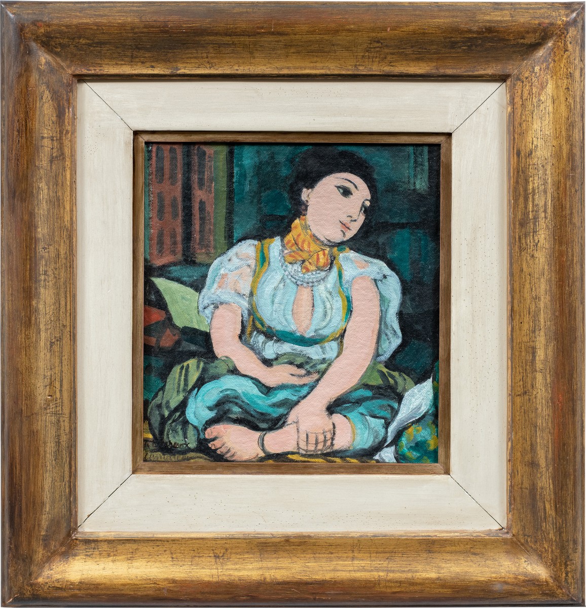 Domenico Cantatore (Ruvo di Puglia 1906 - Parigi 1998) - Odalisca.