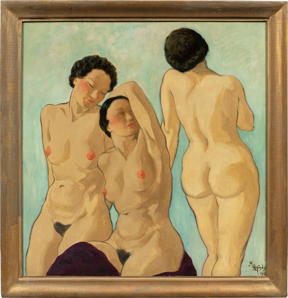 Marguerite Agnes (1894 - 1960) - Nudi femminili. 