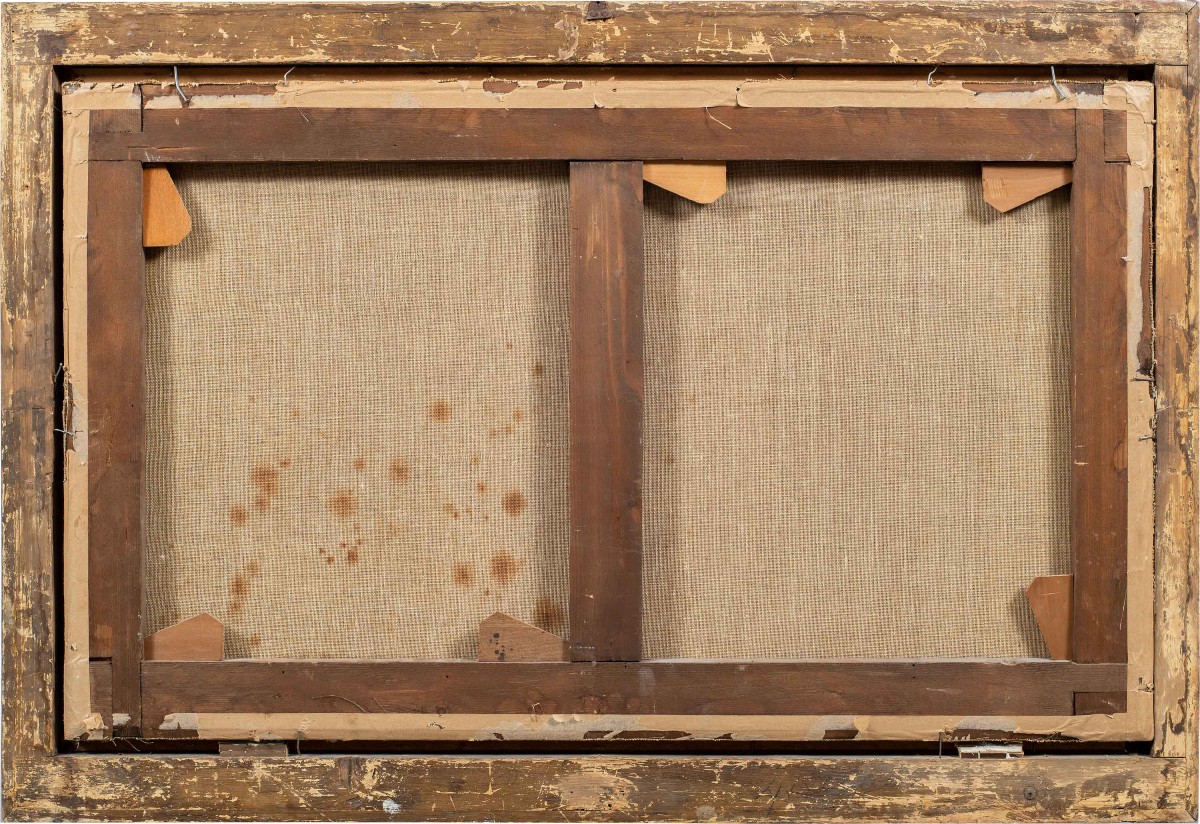 Jean-Baptiste Oudry (Parigi 1686 - Beauvais 1755) cerchia di - Architettura con natura morta.-photo-3