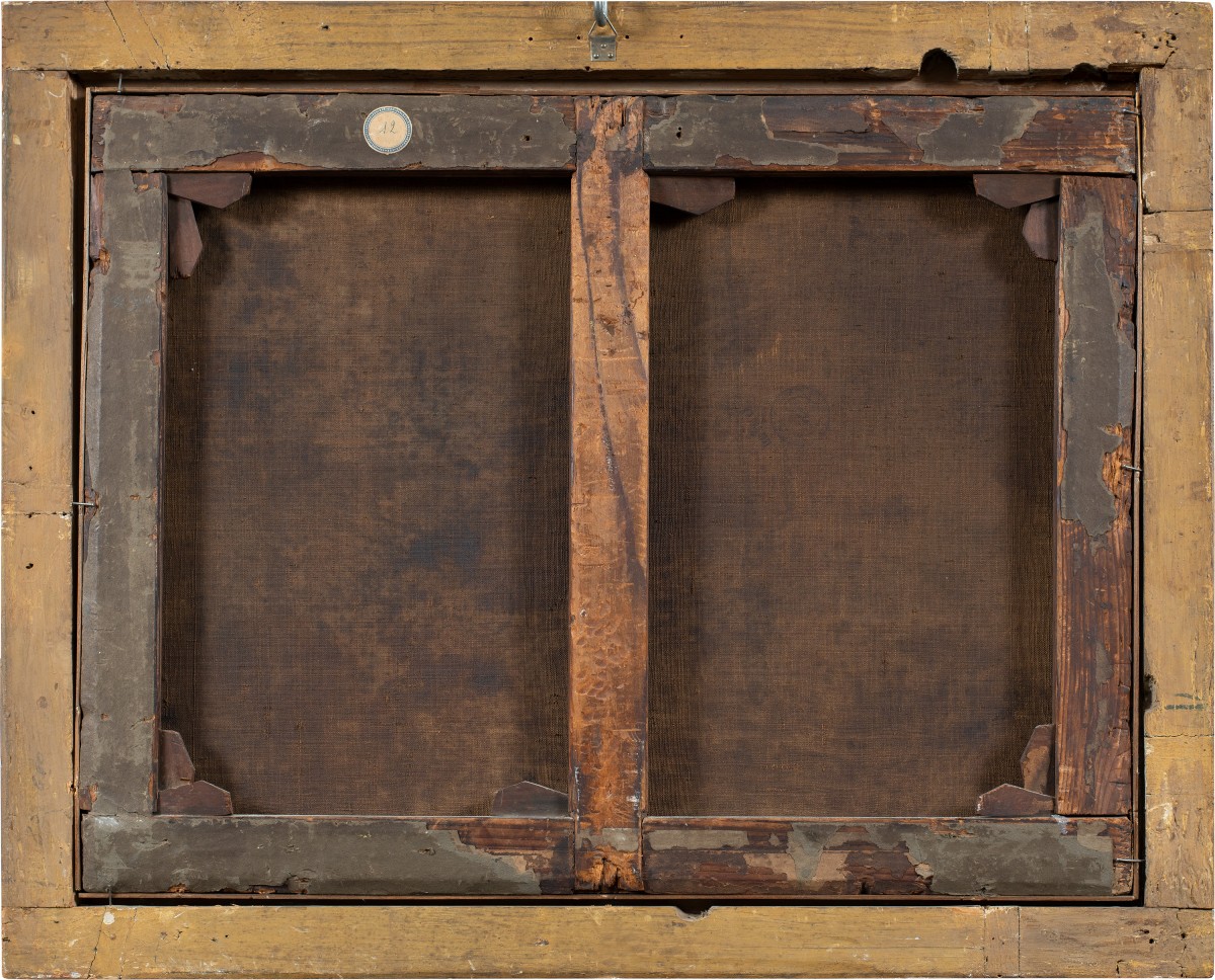 Francesco Zuccarelli (Pitigliano 1702 – Firenze 1788) - Paesaggio fluviale con cavalieri.-photo-3