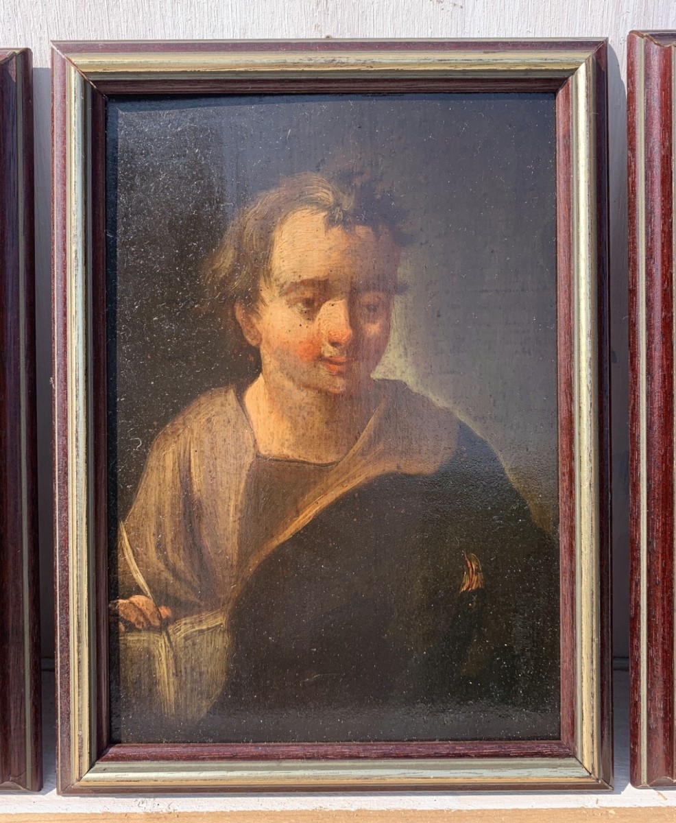 Pittore italiano (XVIII secolo) - I Quattro Evangelisti.-photo-2