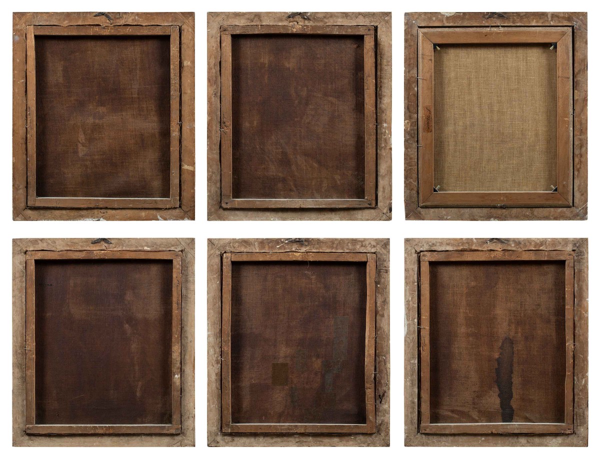 Cerchia di Giambattista Piazzetta (Venezia 1683 - Venezia 1754) - Sei apostoli a mezzobusto.-photo-2