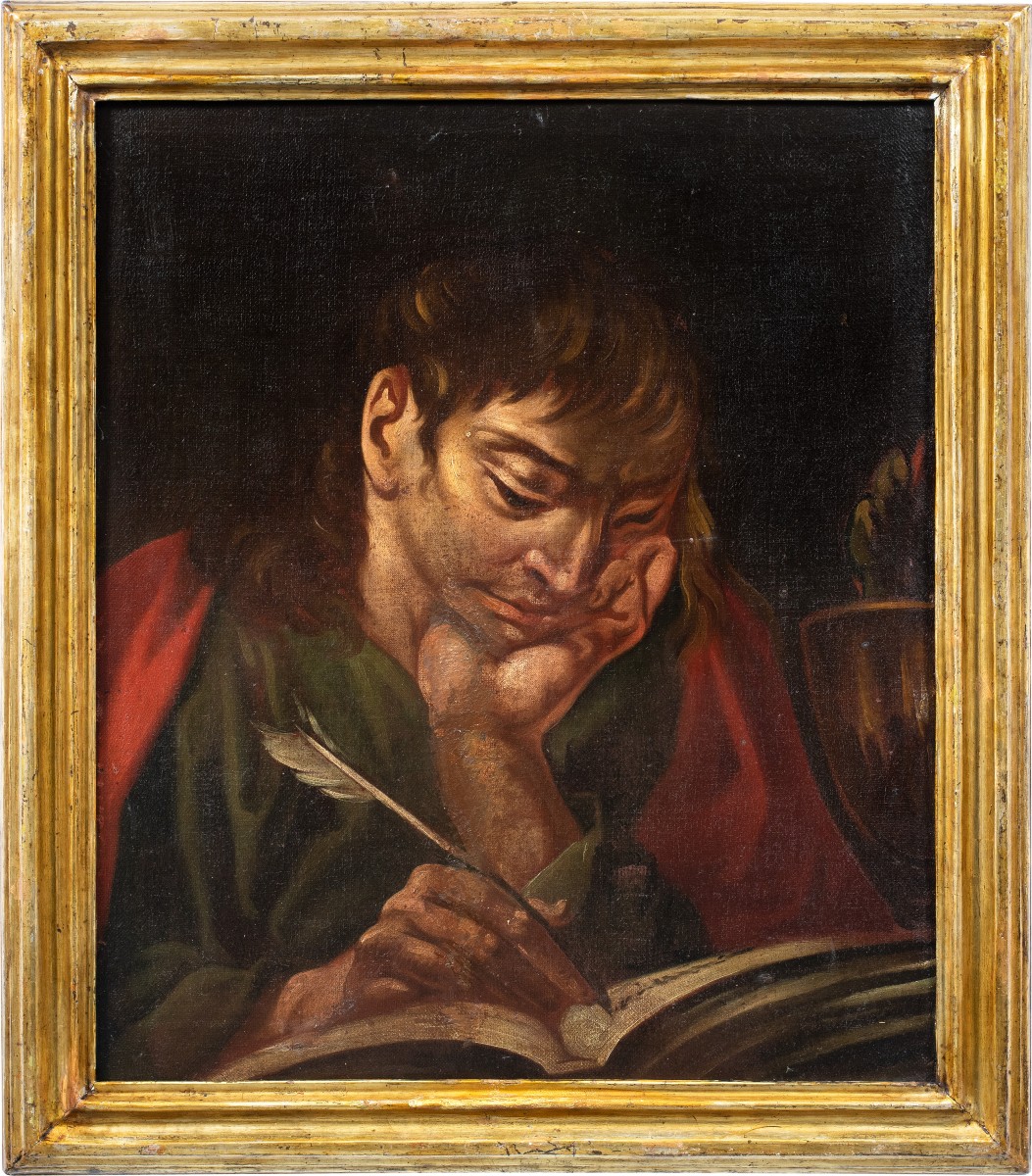 Cerchia di Giambattista Piazzetta (Venezia 1683 - Venezia 1754) - Sei apostoli a mezzobusto.-photo-3