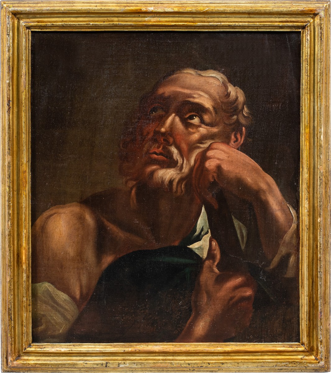 Cerchia di Giambattista Piazzetta (Venezia 1683 - Venezia 1754) - Sei apostoli a mezzobusto.-photo-4