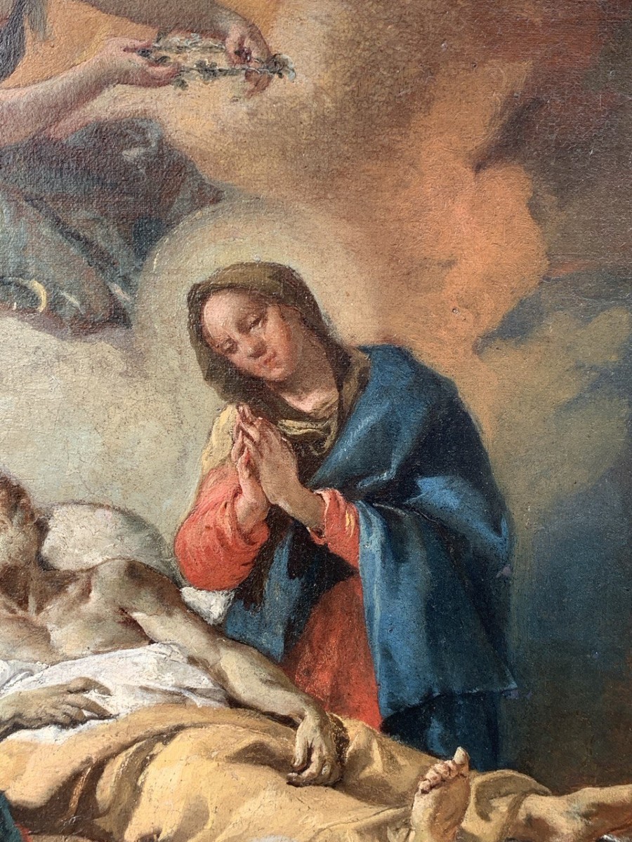 Francesco Zugno (Venezia 1709 - Venezia 1787) - Transito di San Giuseppe.-photo-2