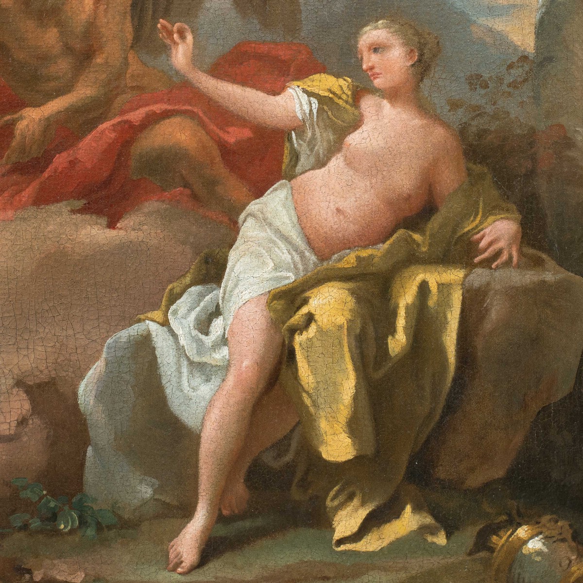 Pittore veneziano (XVIII secolo) - Il Tempo e la Giovinezza.-photo-3