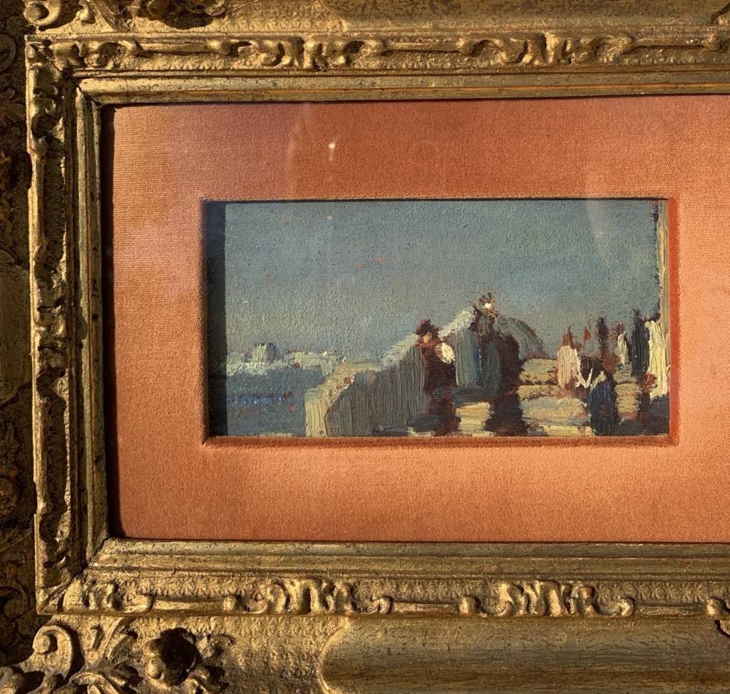 Beppe Ciardi (Venezia 1875 - Quinto di Treviso 1932) - Trittico di vedute veneziane.-photo-4