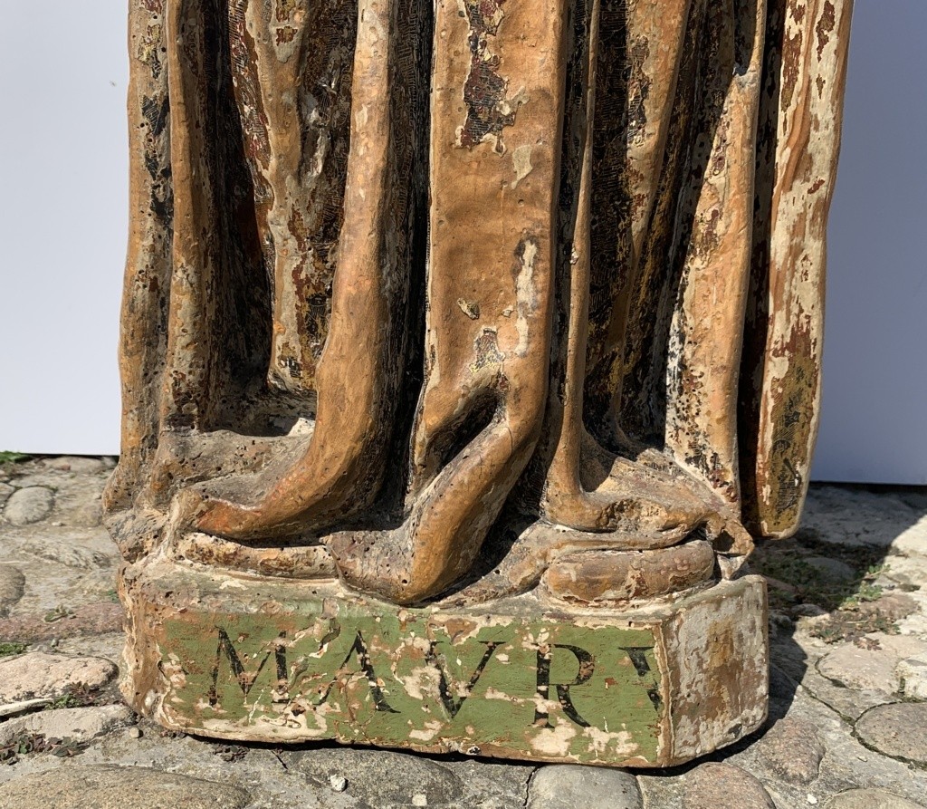 Scultore italiano (XVI secolo) - San Mauro.-photo-1