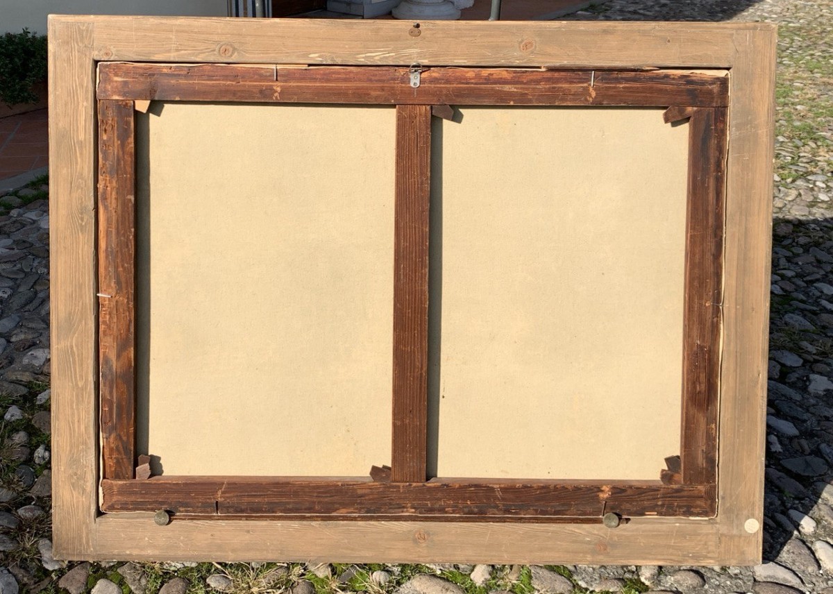 Giuseppe Zais (Forno di Canale 1709 - Treviso 1784) - Paesaggio con pastori.-photo-2