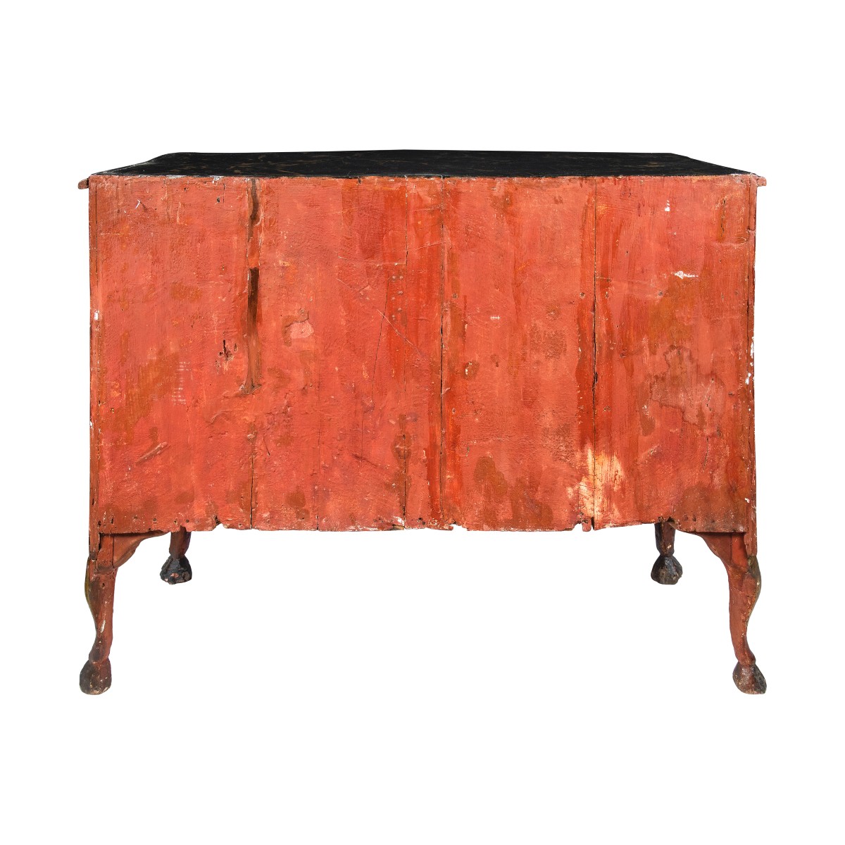 Coppia di cassettoni in legno intagliato, laccato e dipinto. Sicilia, XVIII secolo.-photo-3