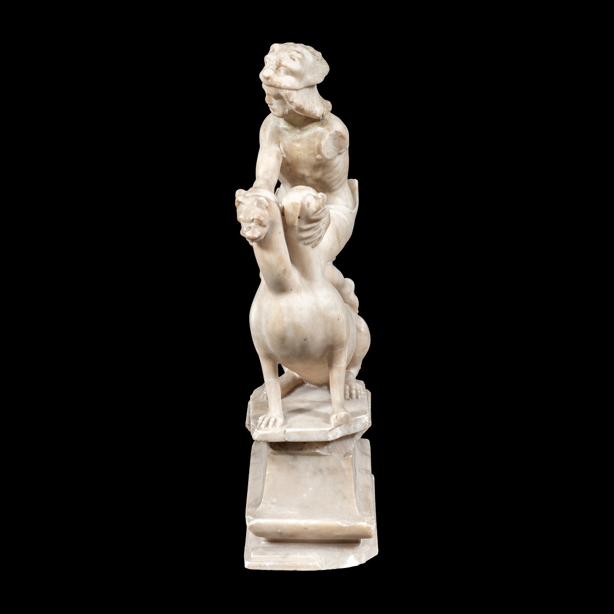 Scultore italiano (XVII secolo) - Ercole e Cerbero.-photo-3