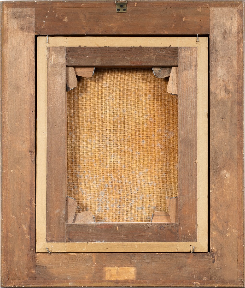 Pittore romano (XVIII sec.) - Paesaggio con viandanti.-photo-3