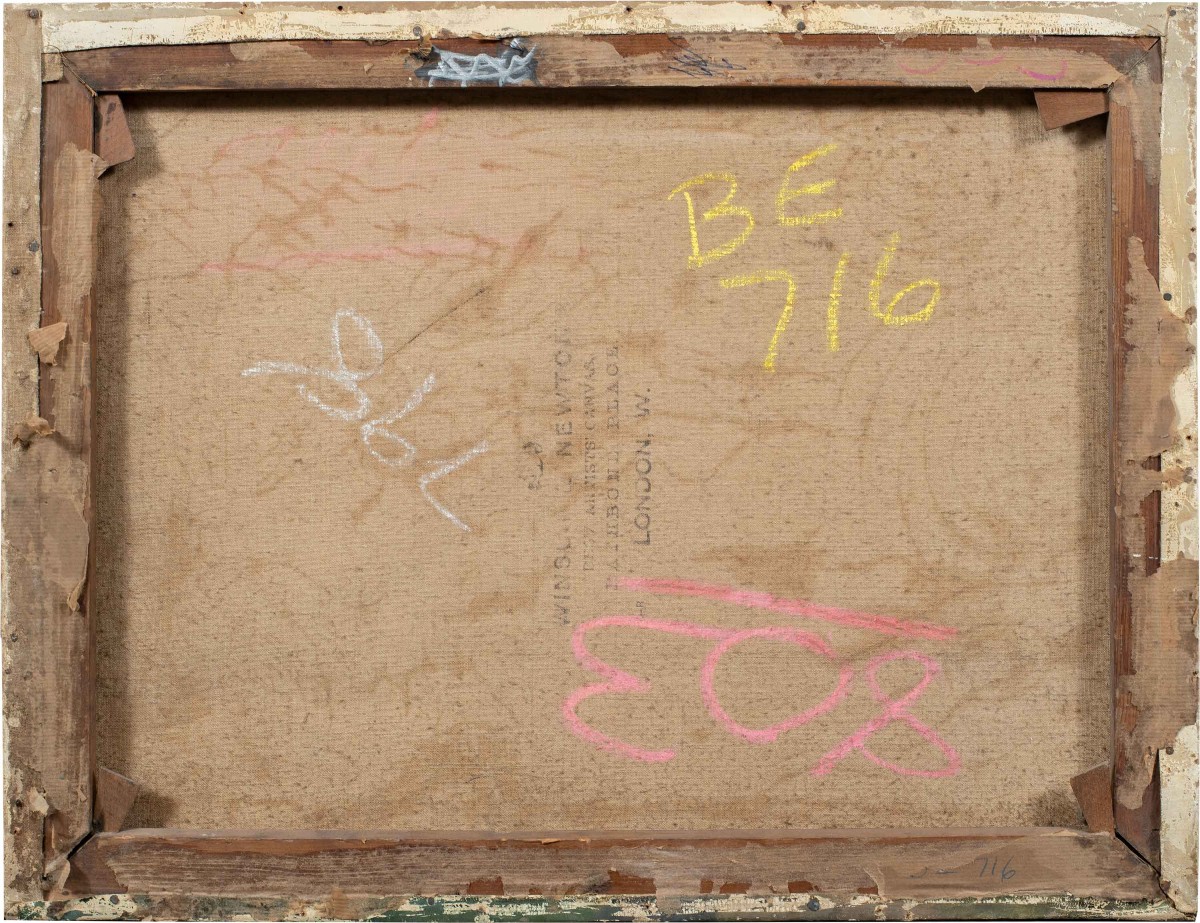 Lilian Harrison (British, XIX - XX sec.) - Tori delle Highlands in un paesaggio lacustre-photo-4