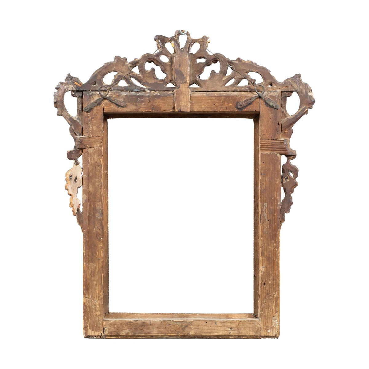 Cornice in legno intagliato e dorato. Venezia, XVIII secolo.-photo-3