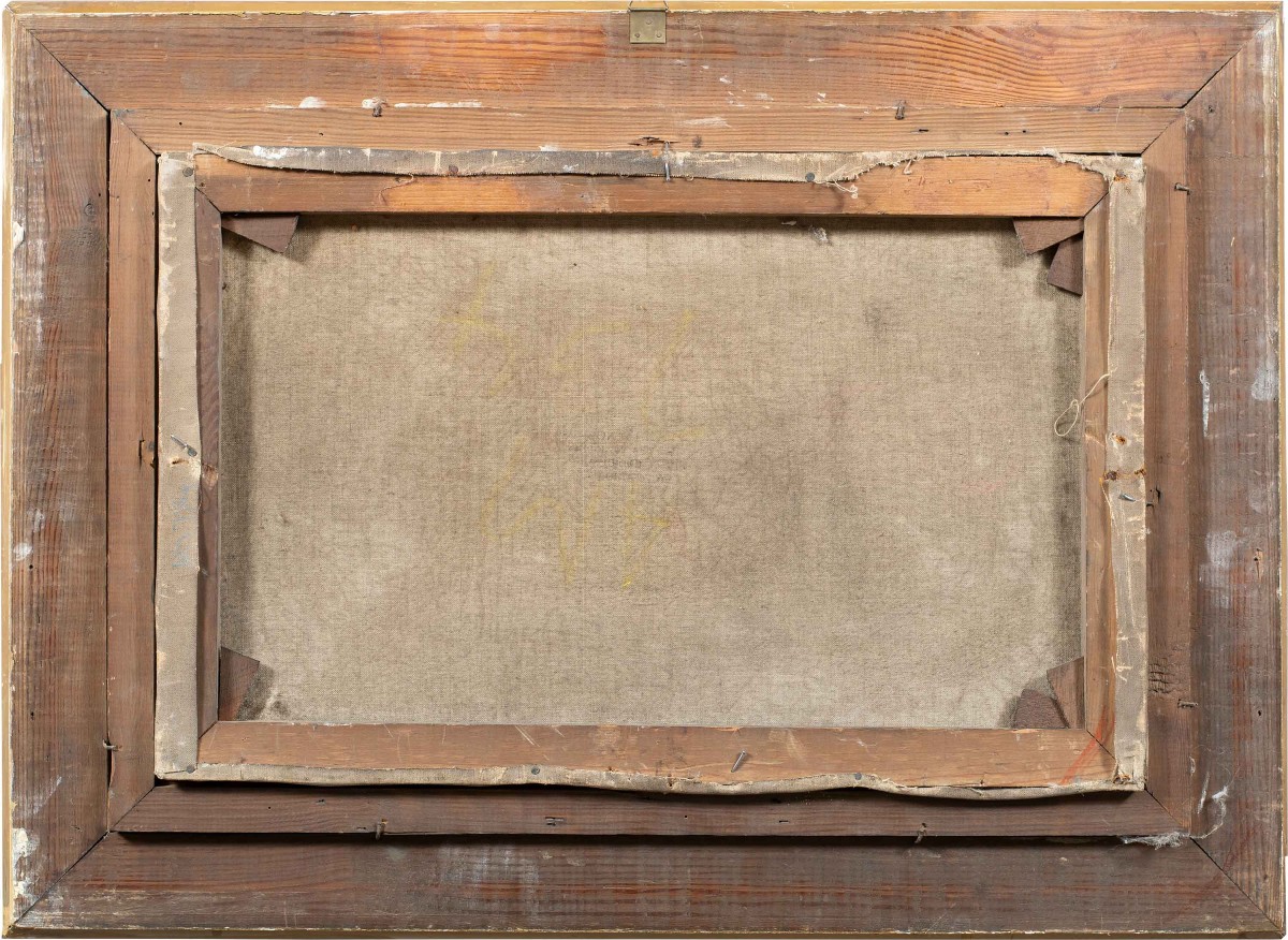 F. W. Kirtley (British, XIX sec.) - Paesaggio montano con pecore.-photo-3