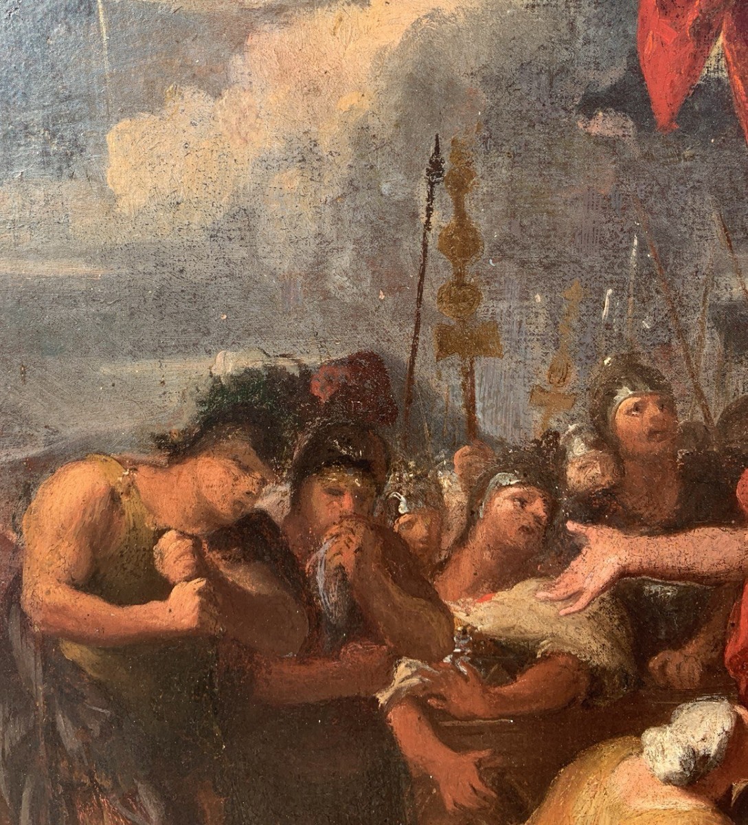 Pier Dandini (Firenze 1646 - Firenze 1712) - Coriolano supplicato dalla madre.-photo-2