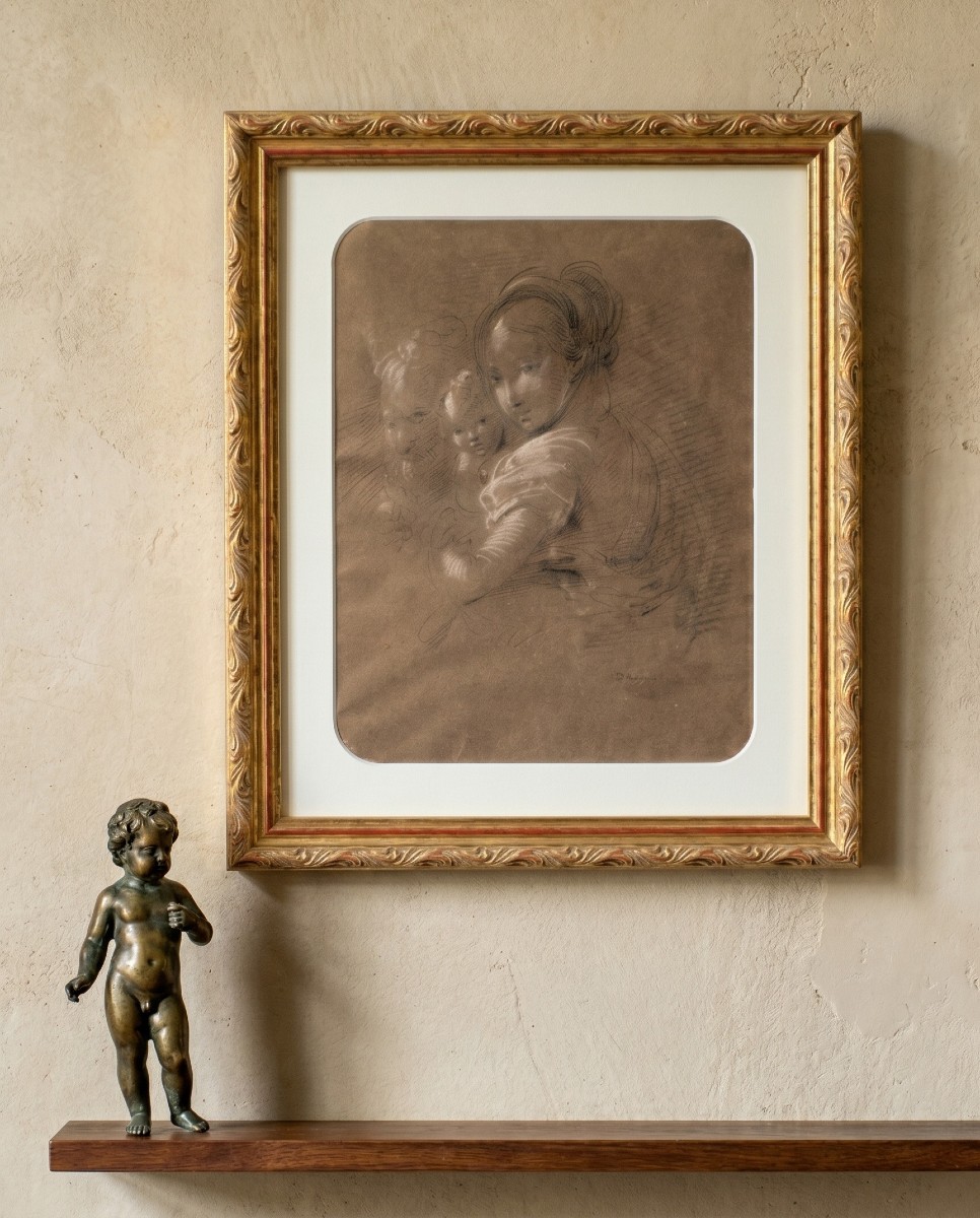 Giuseppe Bernardino Bison (Palmanova 1762 - Milano 1844) - Sacra Famiglia.-photo-4